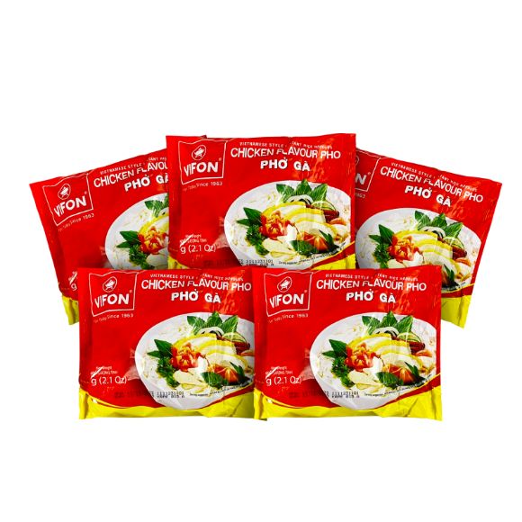 Phở Gà Vifon 60g, 1 set 5 gói 1
