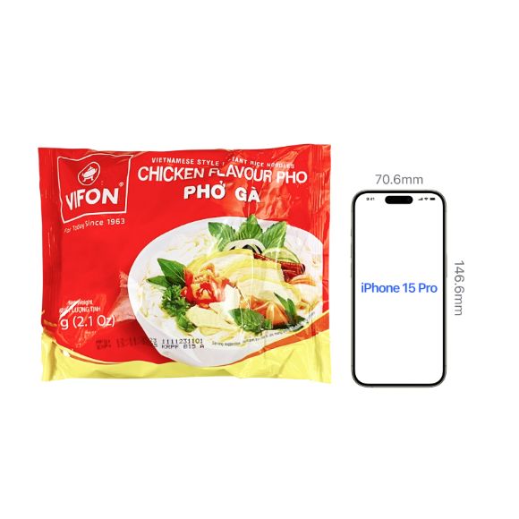 Phở Gà Vifon 60g, 1 set 5 gói 5