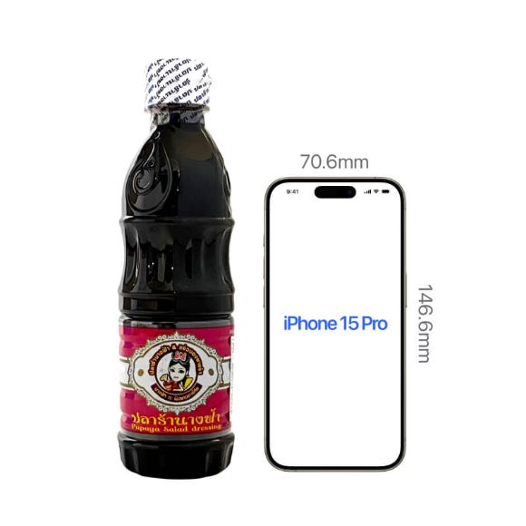 น้ำปลาร้า ตรานางฟ้า 400 มล. 1 ขวด 2