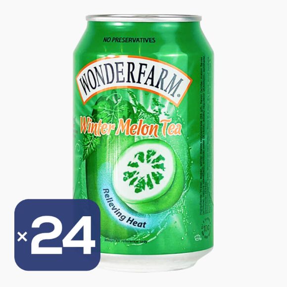 Wonderfarm Winter Melon Tea 310ml × 24 Cans, 1 Box 1