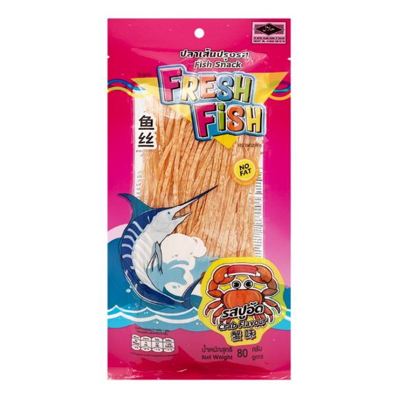 Snack cá sợi vị Cua 80g, 1 gói 1