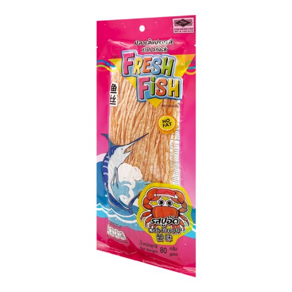 Snack cá sợi vị Cua 80g, 1 gói 2