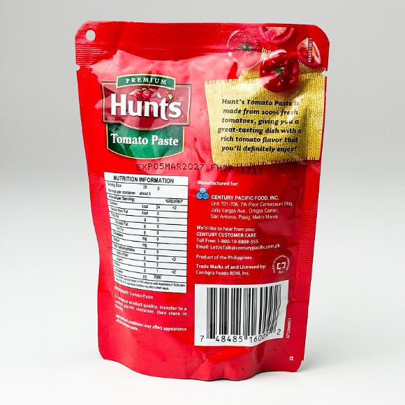 Hunt's Tomato Paste Sauce 150g 2