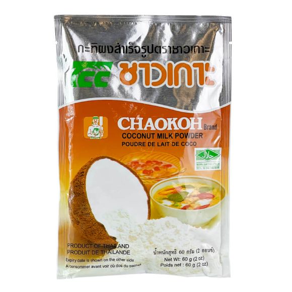 Bột cốt dừa Chaokoh Thái Lan 60g, 1 gói 1