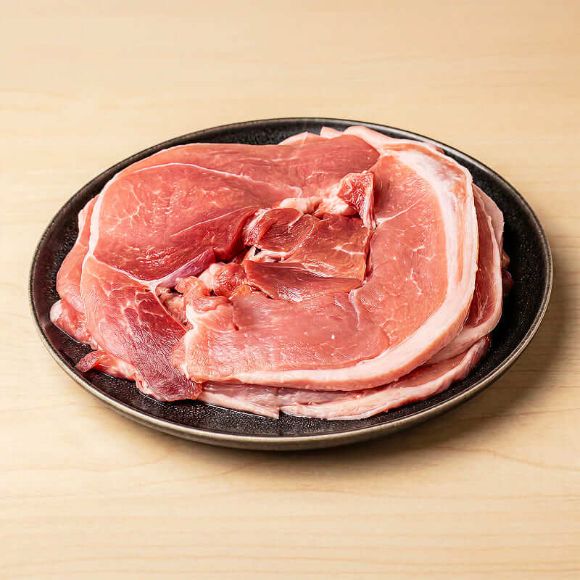 Thịt đùi sau heo thái lát đông lạnh 1kg, 1 túi 1