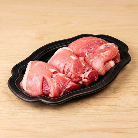Thịt đùi sau heo thái lát đông lạnh 1kg, 1 túi 2