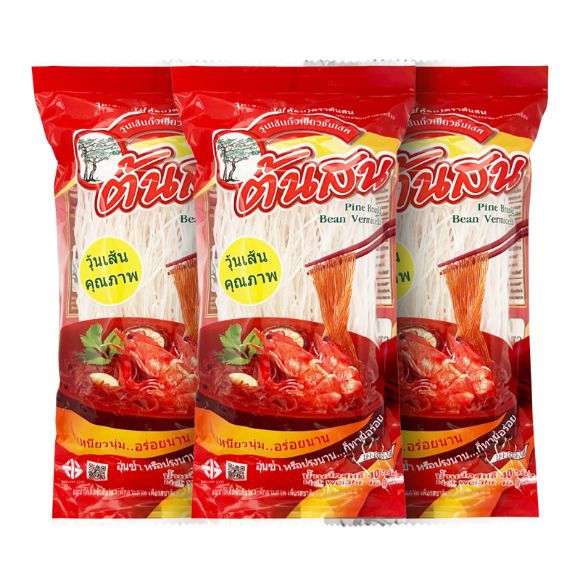 Miến đậu xanh Ton Son Thái Lan 40g, 1 set 3 gói 1