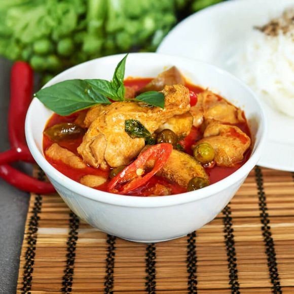 Xốt gia vị cà ri đỏ Thái Lan Namjai 100g, 1 gói 2
