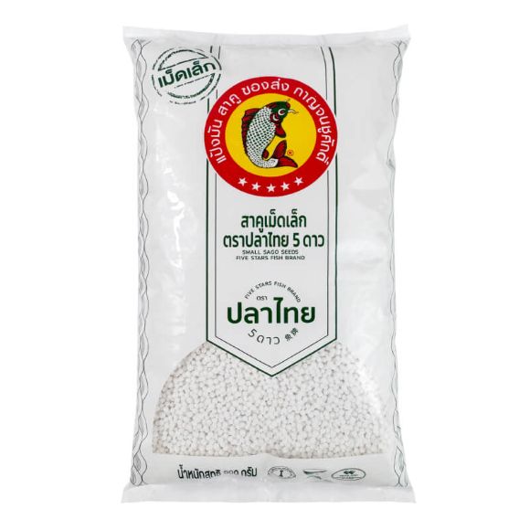 Trân châu trắng Thái Lan size S 500g, 1 gói 1