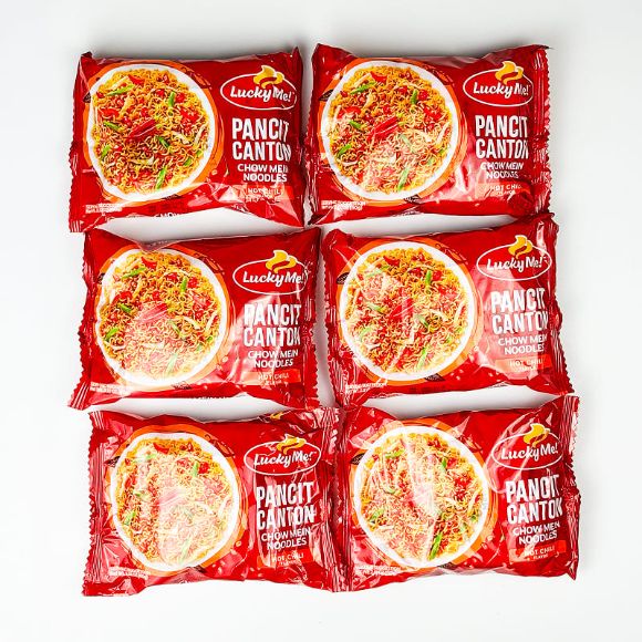 LM 6P Pancit Canton Hot Chili (B) 60g 2