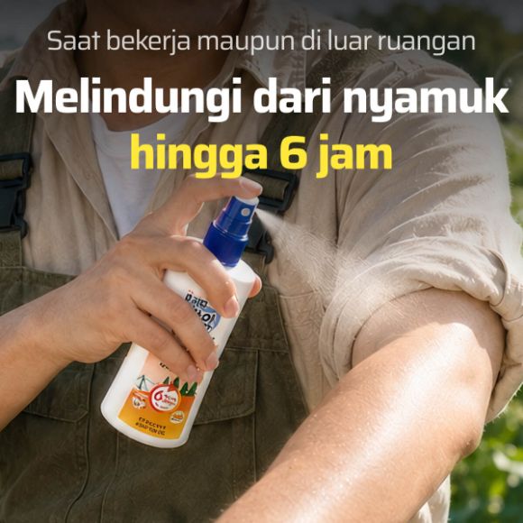My Kipa Extra Power semprotan pengusir nyamuk 100ml, 1 botol 2