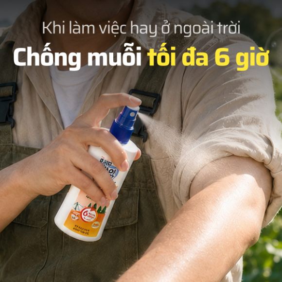 Xịt chống muỗi My Kipa Extra Power 100ml, 1 chai 2