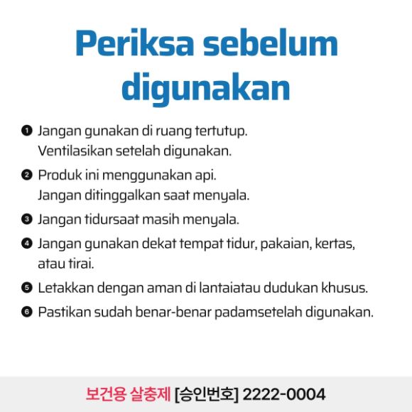 Obat nyamuk bakar Henkel Homekeeper, 10 buah 5