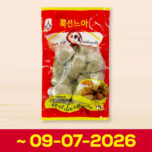 Bò viên đông lạnh Thái Lan 270g (Hsd 09-07-2026) 1