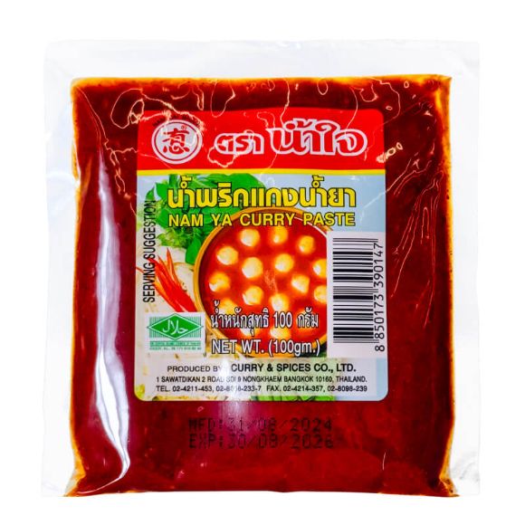 Xốt gia vị Cà ri Namya Namjai Thái Lan 100g, 1 gói 1