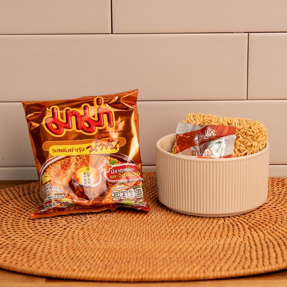 Mì Mama Tom Yum Xốt kem Thái Lan 55g, 1 set 5 gói 3