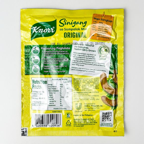 Knorr Sinigang Tamarind Mix 40g 2