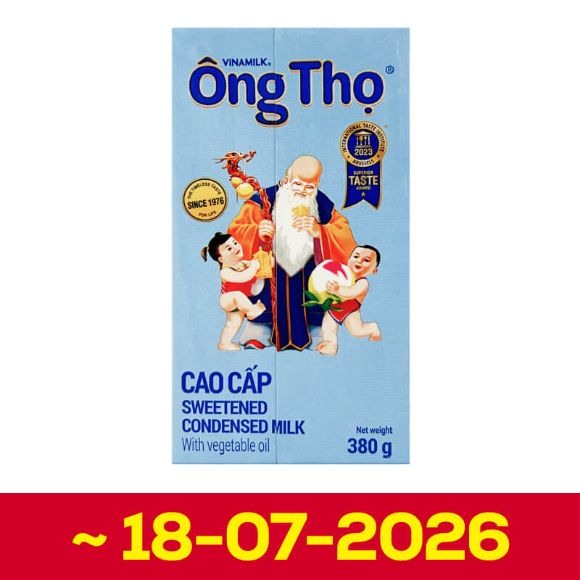 Sữa đặc có đường Ông Thọ Vinamilk hộp giấy 380g, 1 hộp (hạn sử dụng 18-07-2026) 1