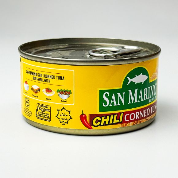 CDO san marino Corned Tuna chili 180g 2