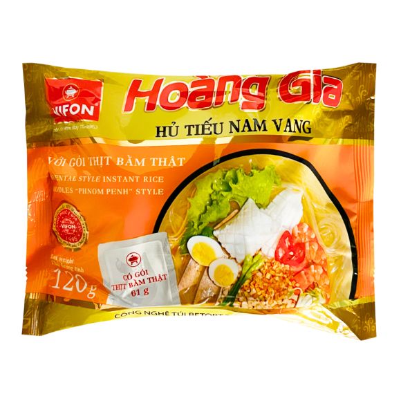 Hủ tiếu Nam Vang Hoàng Gia 120g, 1 set 3 gói 2