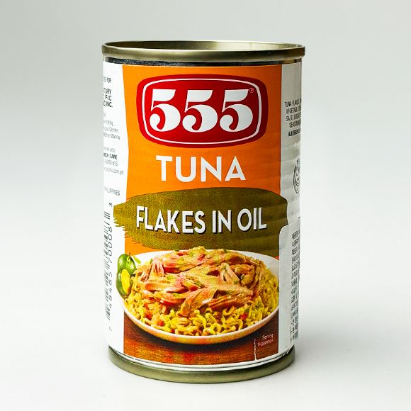 555 Tuna Flake Oil 155g 1