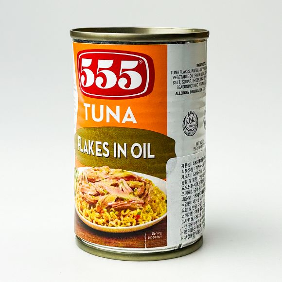 555 Tuna Flake Oil 155g 2