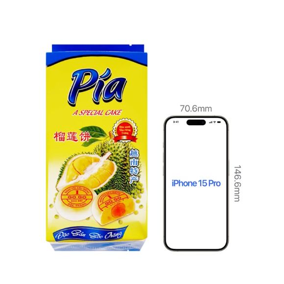 Bánh pía sầu riêng trứng muối 300g 3