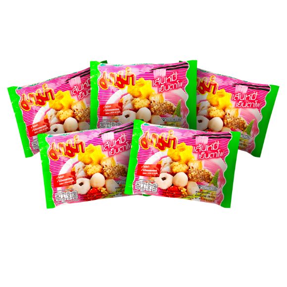 Mì Mama Hủ tiếu hồng Yentafo Thái Lan 55g, 1 gói 1