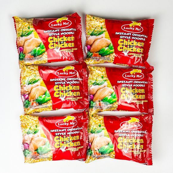 Lucky Me! Chicken Noodles 6's 330g 2