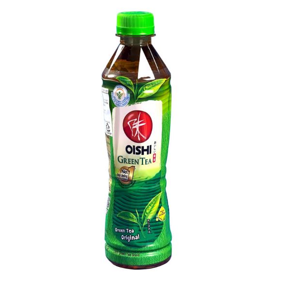 Nước uống Oishi Trà Xanh Vị Nguyên Bản 400ml, 1 lốc 4 chai 2