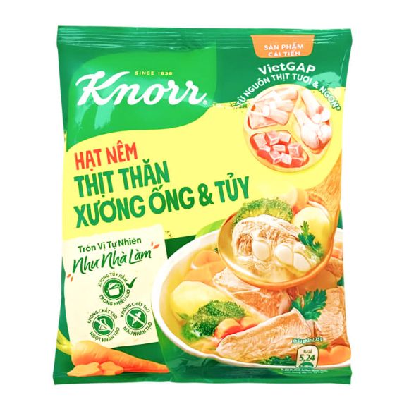 ผงปรุงรสคนอร์ รสหมูสันใน กระดูกหมู และไขกระดูก 400 ก. 1 ซอง 1