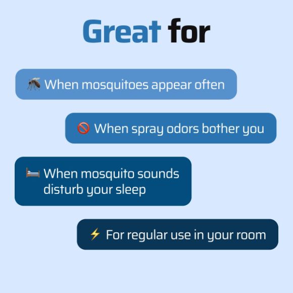 Home Mat Corded Liquid Mosquito Repellent Device + 45-Day Refills 3 pcs 3