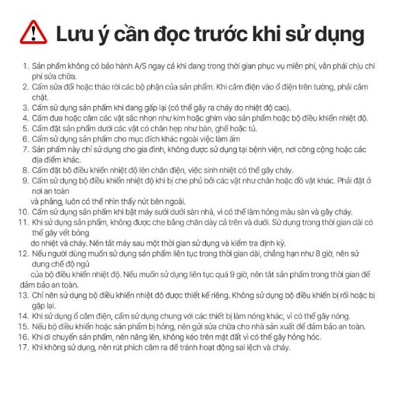 Chăn điện 2 mặt có thể giặt  Màu xám (100x180cm) 2